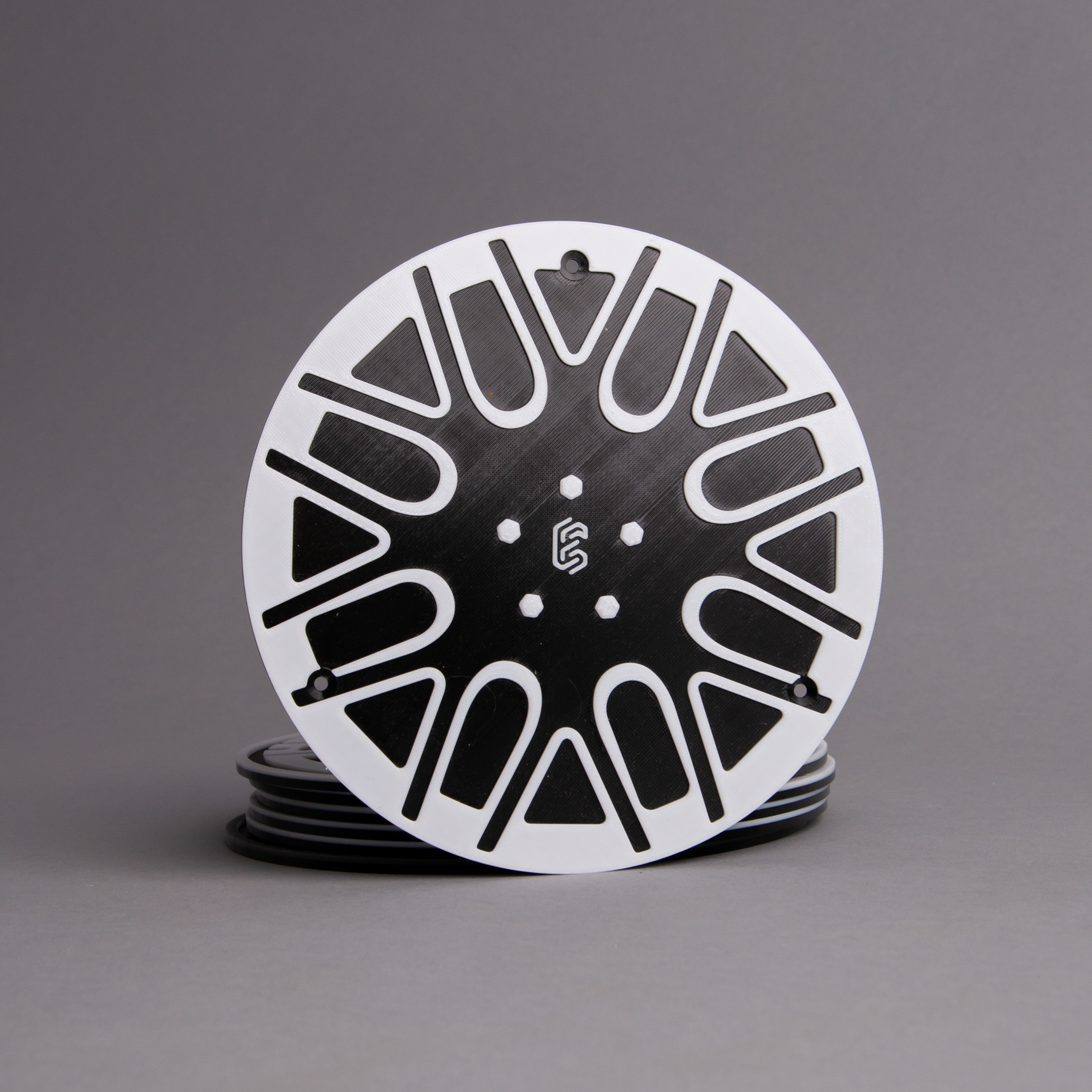 Mammotion Luba / Yuka Mini – Wheel Covers (Futuristic Style)