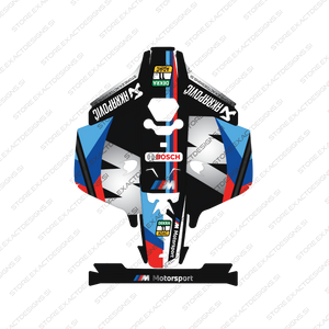 BMW Safety Car – Sticker for Mammotion Robotic Lawn Mowers Exact Designs