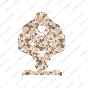 Camouflage Desert – Aufkleber für Mammotion Mähroboter Exact Designs