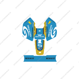 F1 Renault R26 – Nalepka za Mammotion robotske kosilnice Exact Designs