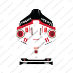 F1 Lucky Strike Honda – Aufkleber für Mammotion Mähroboter Exact Designs