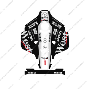 F1 McLaren 2000s - Mammotion Luba 2 AWD X - Nalepka Exact Designs