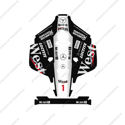F1 McLaren 2000s - Mammotion Luba 2 AWD X - Nalepka Exact Designs