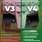 Vordere Schutzbleche für Mammotion Luba 1 / 2 / 2X V4 Exact Designs