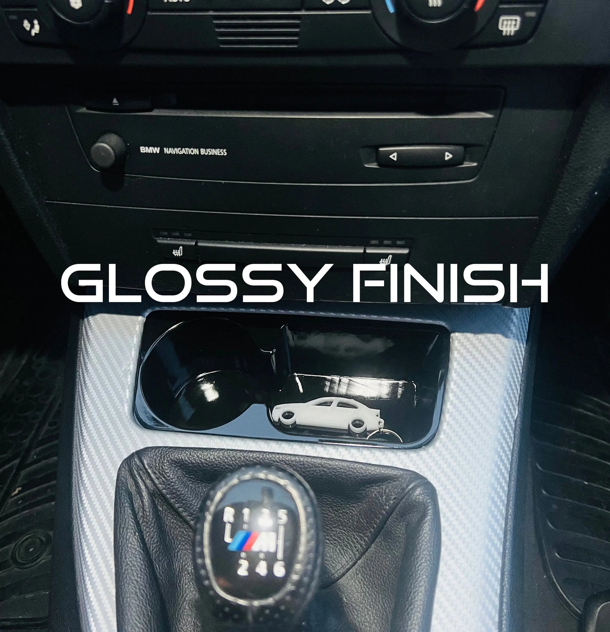 Cup Holder with Integrated Storage Tray for BMW 3 Series (E90–E93) - Exact Designs