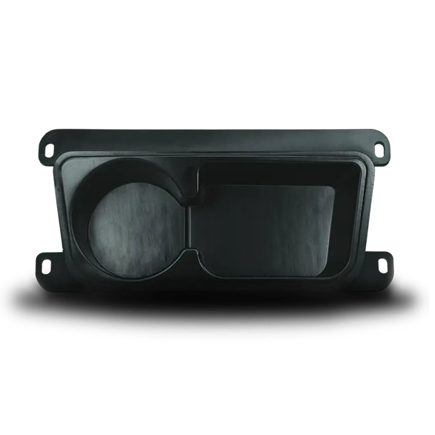 Cup Holder with Integrated Storage Tray for BMW 3 Series (E90–E93) - Exact Designs