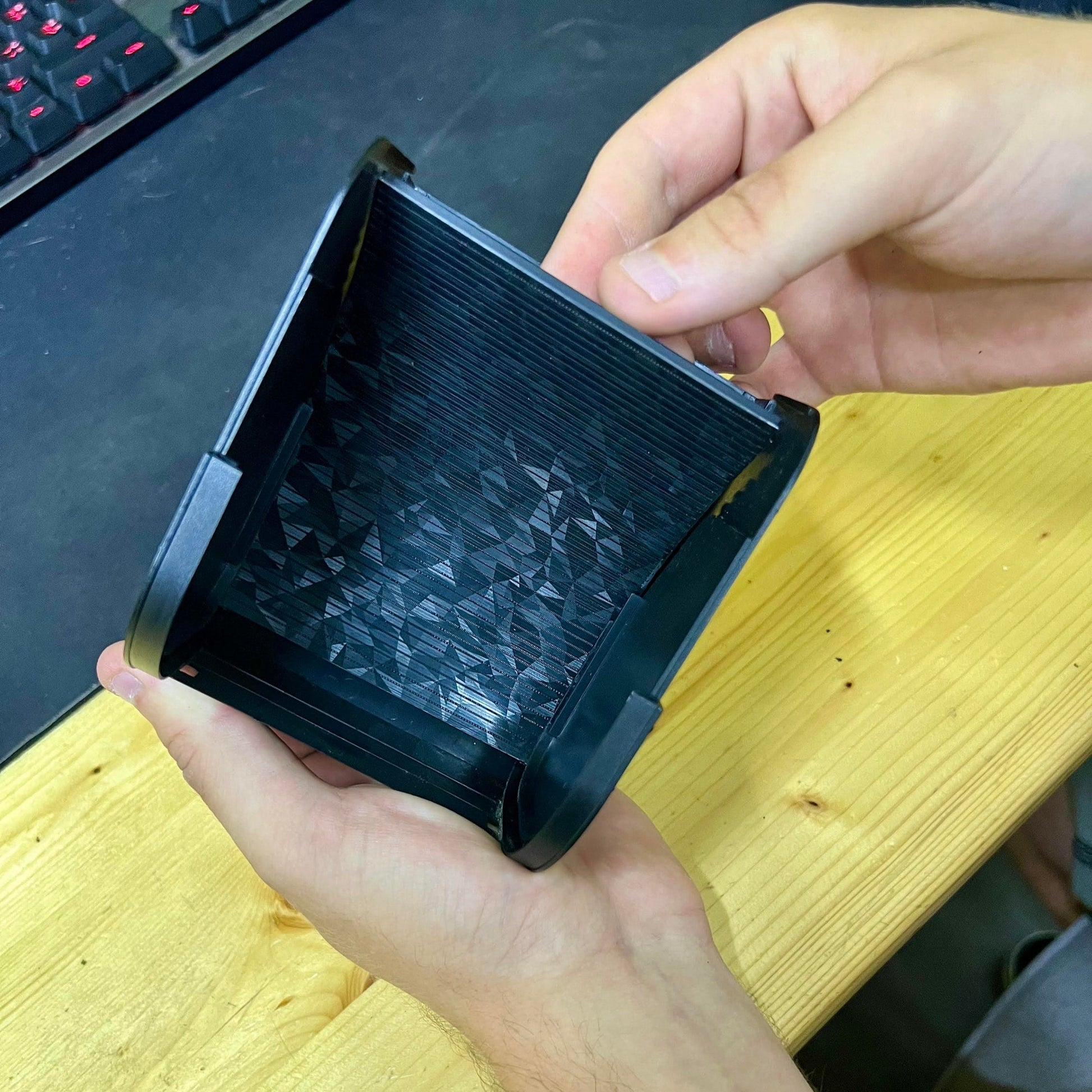 Ersatzrollo für Mittelkonsole – BMW 5er (E39) – M Gravur - Exact Designs