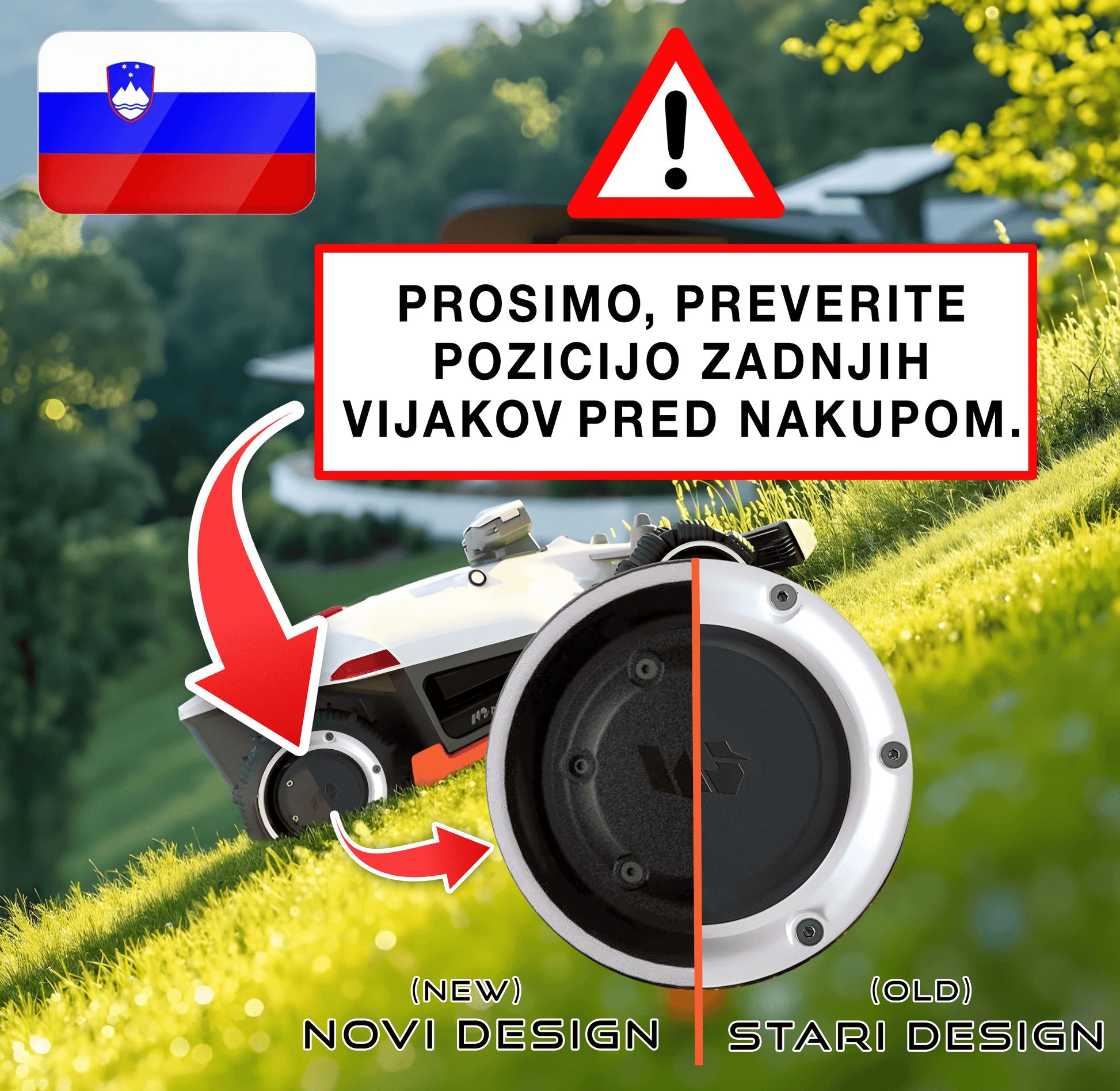 Mammotion Luba 1, 2, 2X & Mini – Radkappen im Luxurious - Stil - Exact Designs