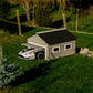 My Robot Home Plus – Automatische Garage für Mähroboter - Exact Designs