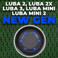 Pokrov z zobci za Mammotion Luba 1 / 2 / 2X / 3 / Mini / Mini 2 Exact Designs