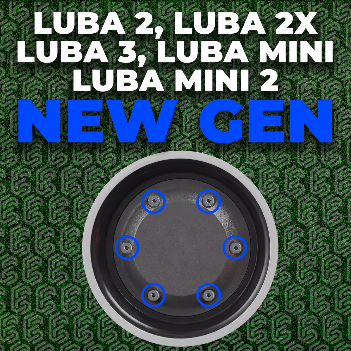 Pokrov z zobci za Mammotion Luba 1 / 2 / 2X / 3 / Mini / Mini 2 Exact Designs