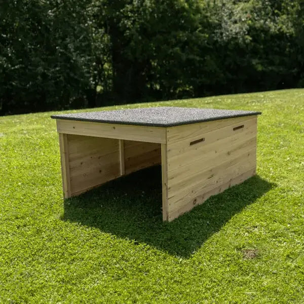 The Cube – Designer Robot Mower Garage - Exact Designs